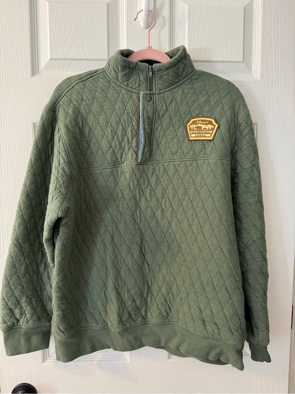 Disney’s Wilderness Lodge 1/4 Button Up Pullover